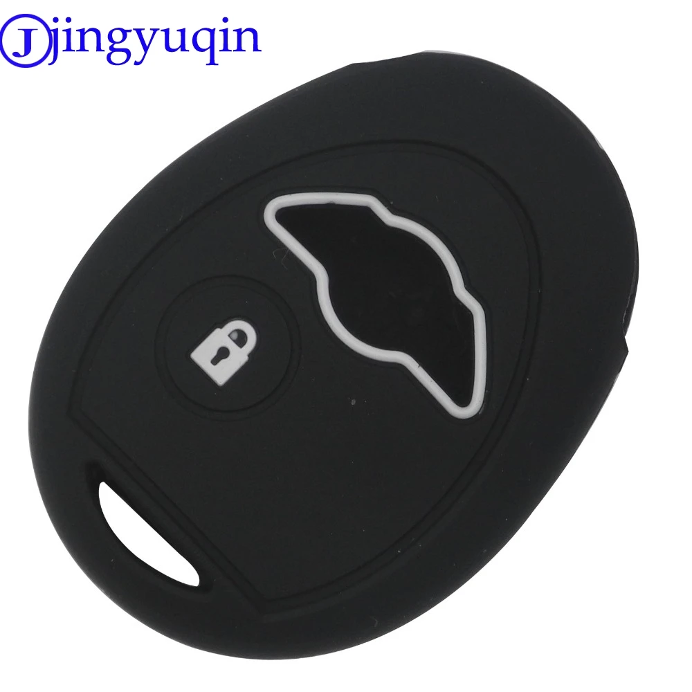 Силиконовый чехол для ключей jingyuqin 10 шт. Bmw Mini Cooper R50 R53 1 кнопка дистанционного