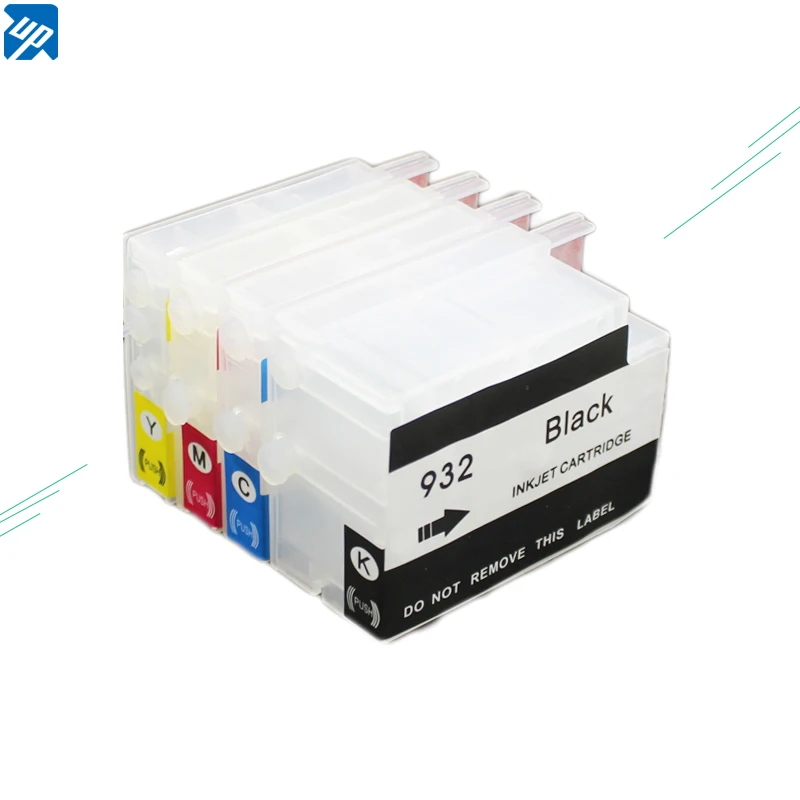 Многоразовые чернильные картриджи UP совместимые с HP 932 933 для 6600 6100 6700 7110 7610 7612 7510