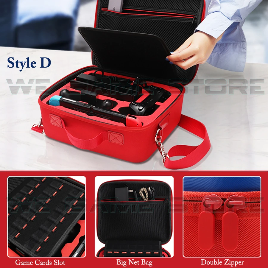 Новинка 2021 милый чехол для игровых аксессуаров сумка хранения Nintendo Switch Жесткий