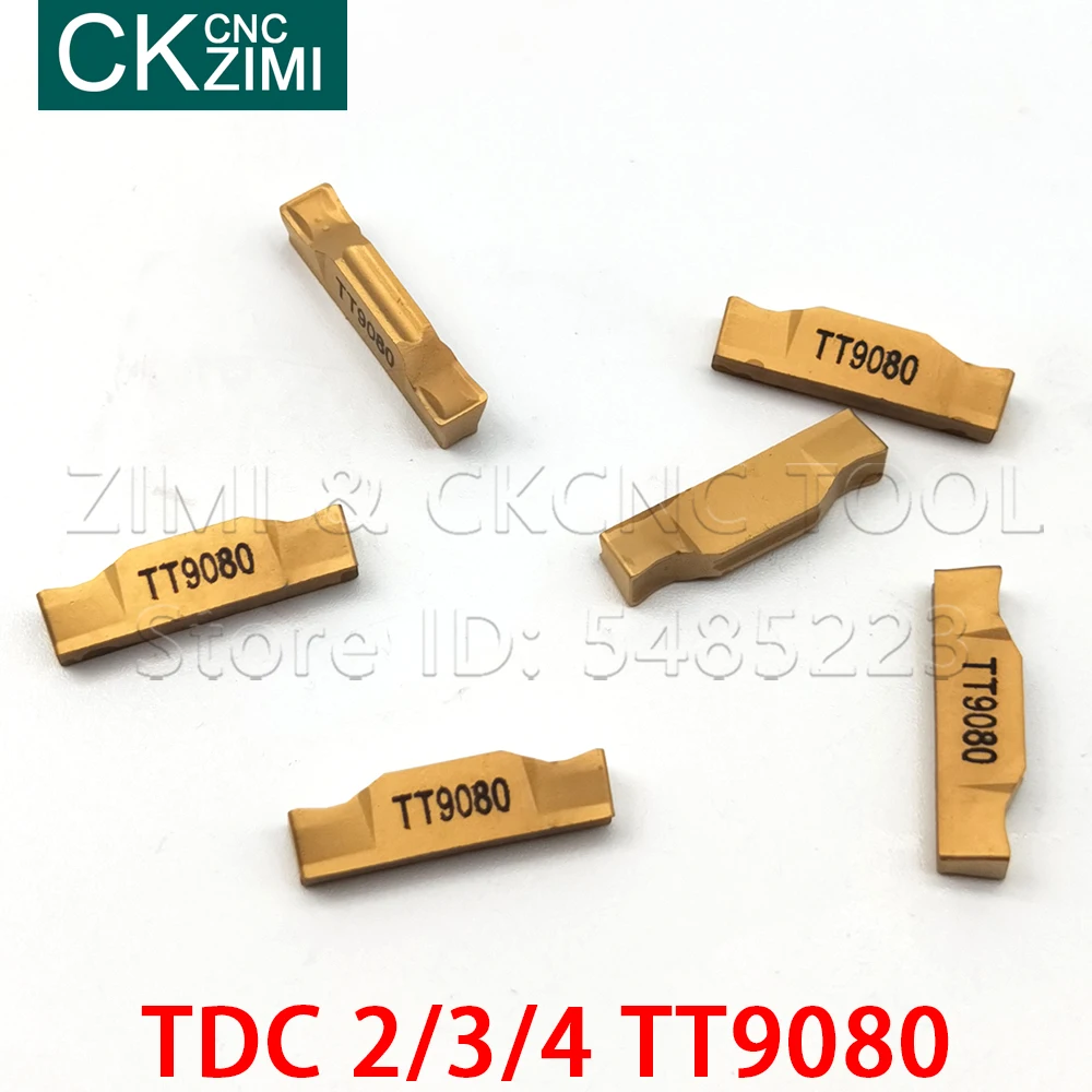 Твердосплавные вставки TDC2 TDC3 TDC4 TT9080 токарные инструменты двусторонняя Обработка