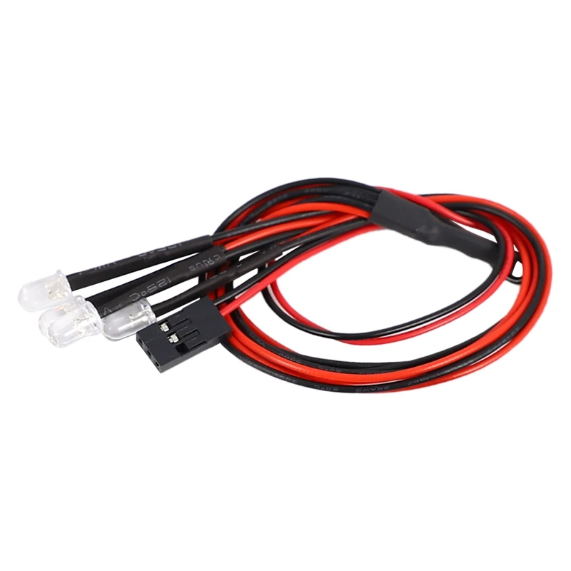 4 шт. 16 мм светодиодный белый светильник крышка комплект для 1 / 10TRX RC моделирование