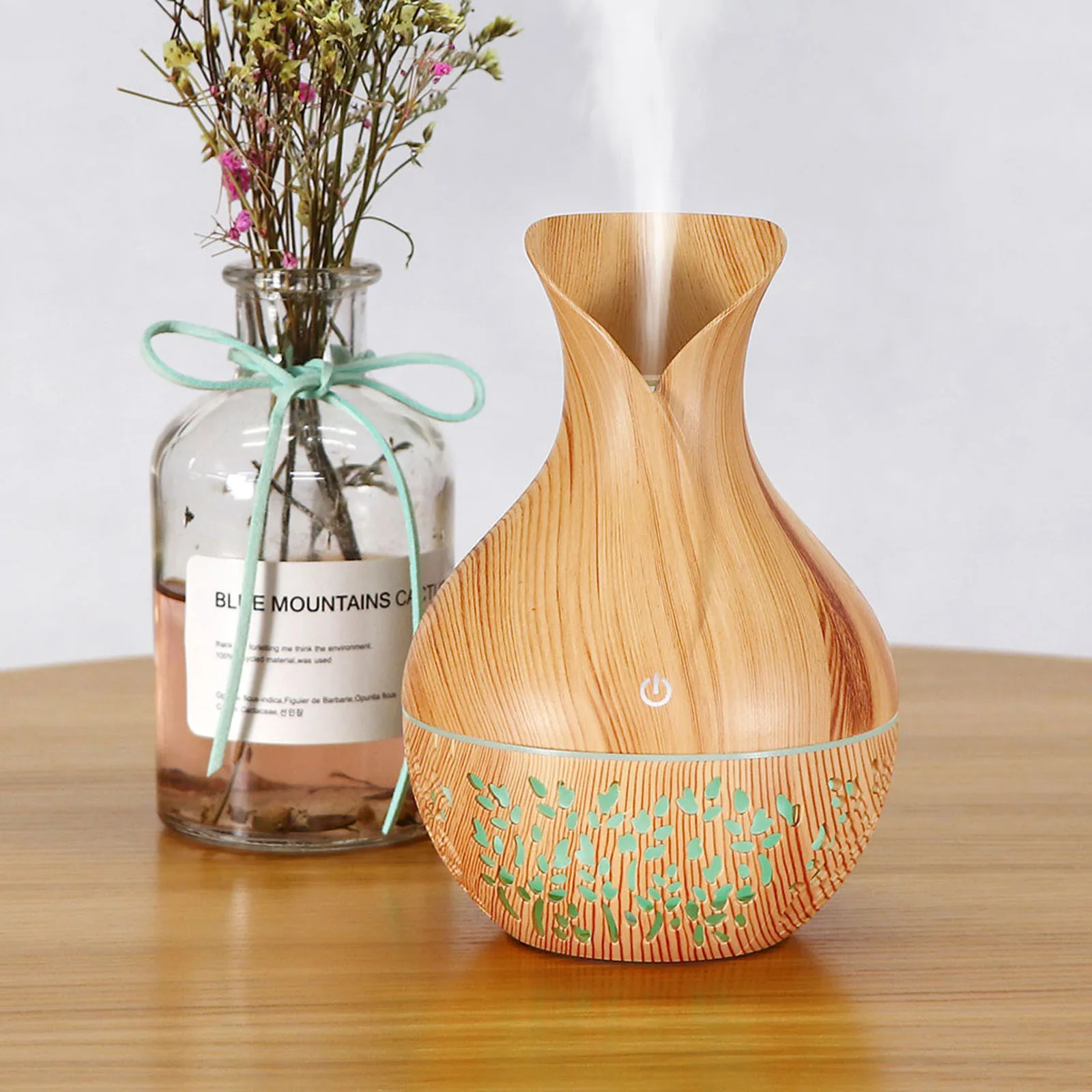 

Portable Led Air Humidifier Aroma Essential Oil Diffuser Humidifier Aroma Aromatherapy Air Purifier For Bedroom Aroma Diffuser