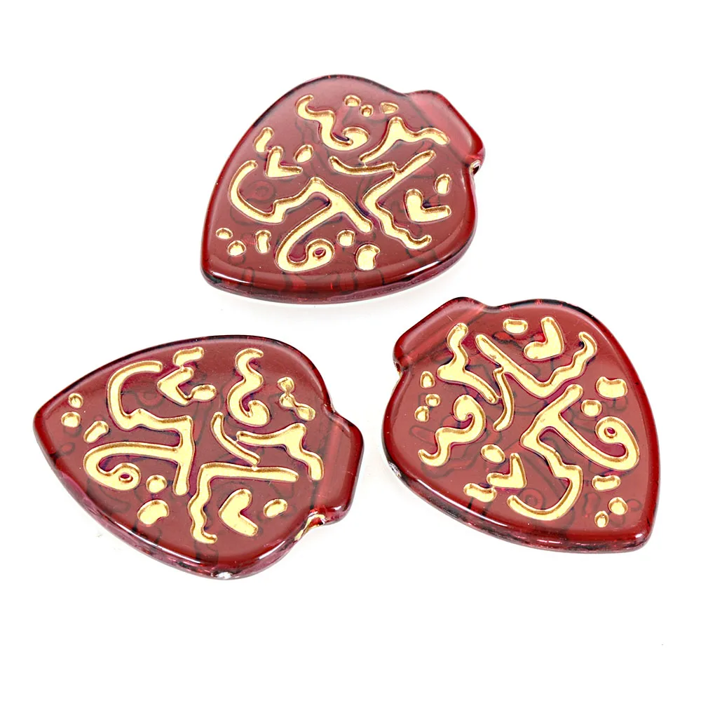 Бусины-разделители для бижутерии, 28x34 мм, 20 шт.