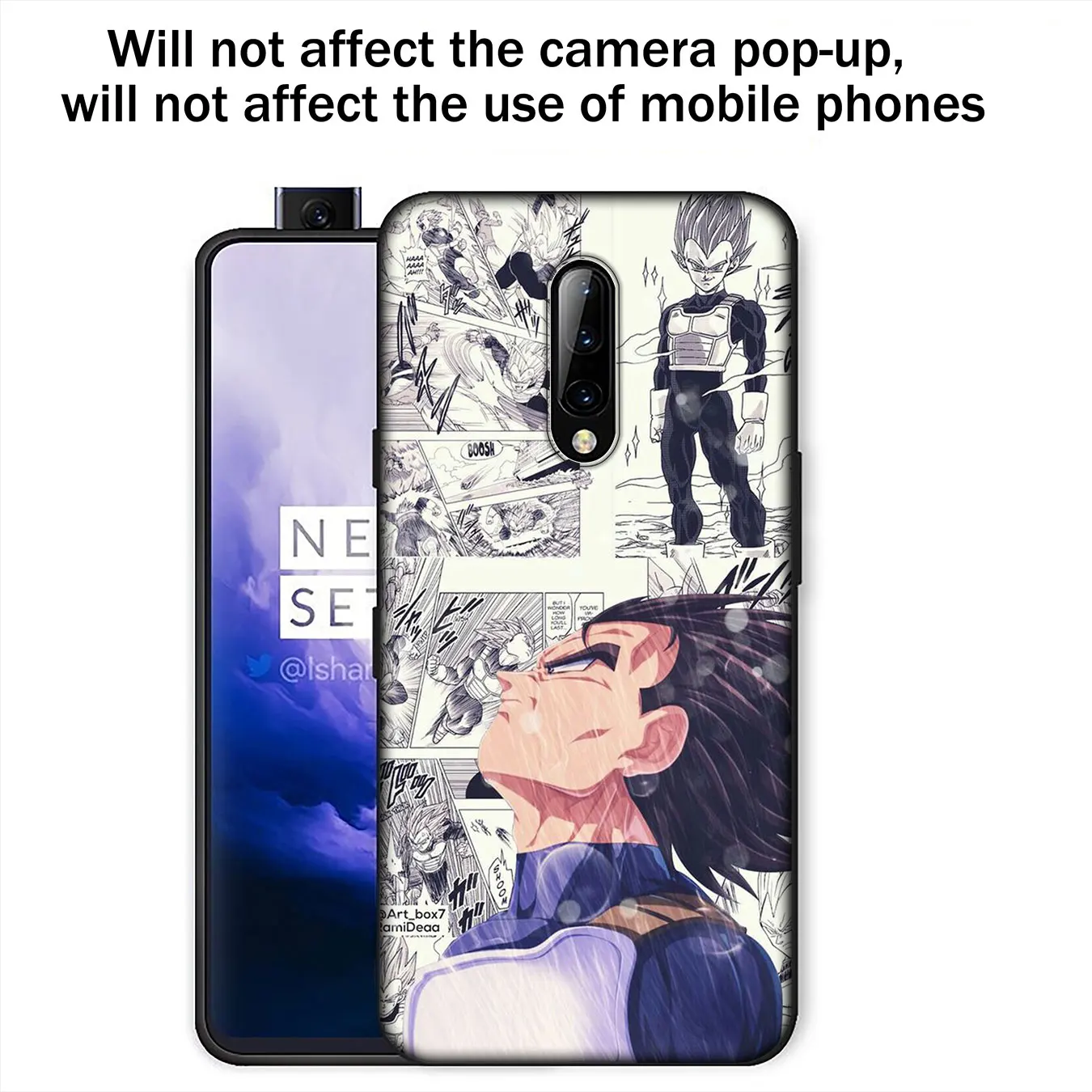 IYICAO аниме DRAGON BALL Z DBZ Goku Мягкий Силиконовый ТПУ Черный чехол для телефона OnePlus 7T 7 Pro