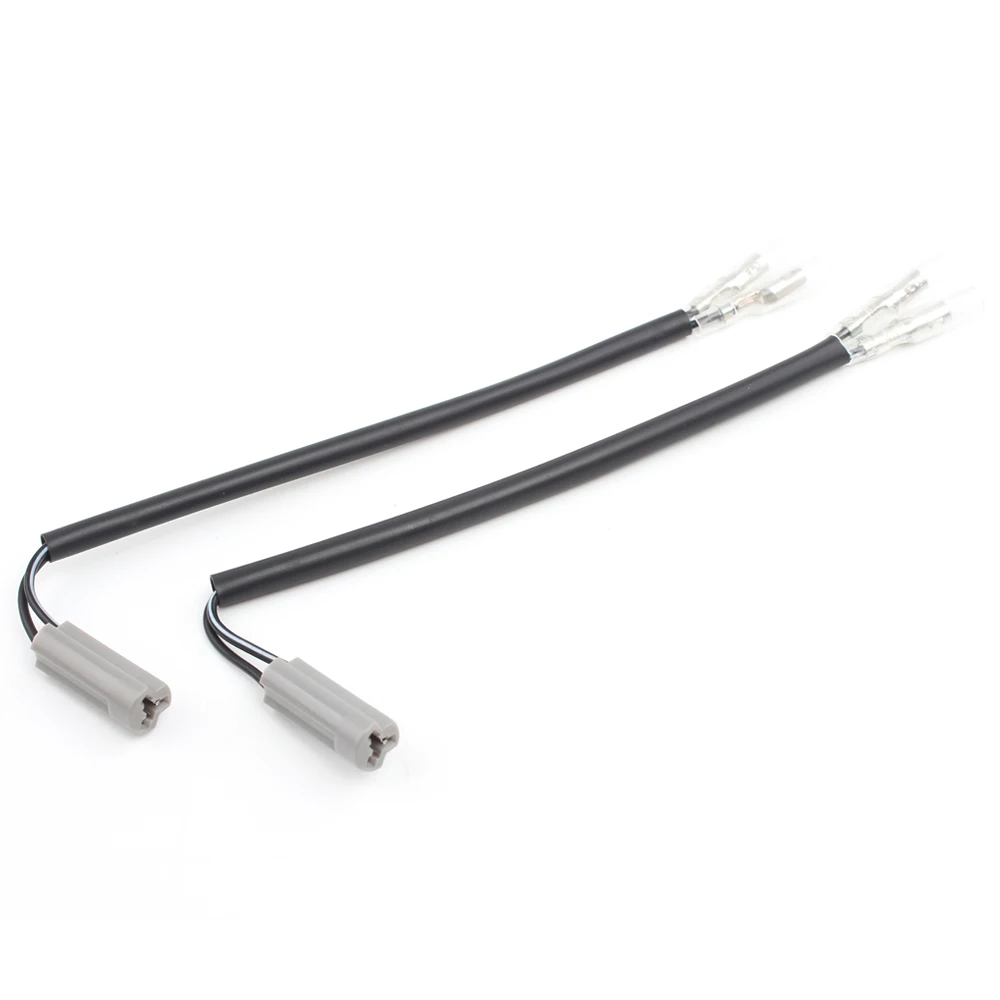 

Motorcycle Turn Signals Wire Adapter Plug 2 Pcs Connectors Accessories For Yamaha YZF600 R6 YZF-R6