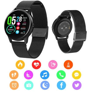 DT88 SmartWatch IP67 Waterproof Whatsapp Reminder Heart Rate Tracker
Blood Pressure Monitor Wearable Device Smart Bracelet Women