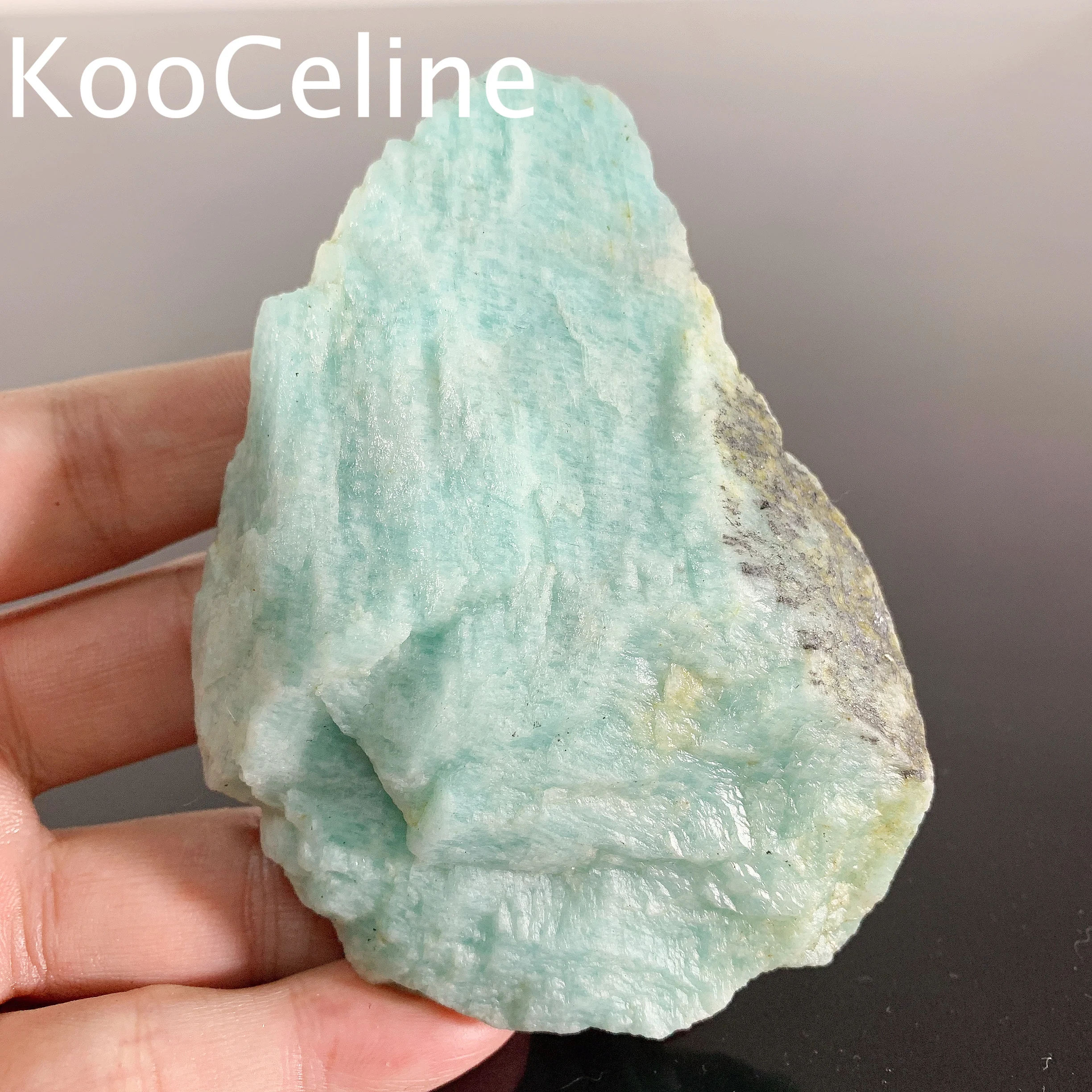 

300-950g Natural Crystal Quartz Amazonite Ore Specimen Energy Stones Reiki Healing Room Decoration Accessories Gemstone