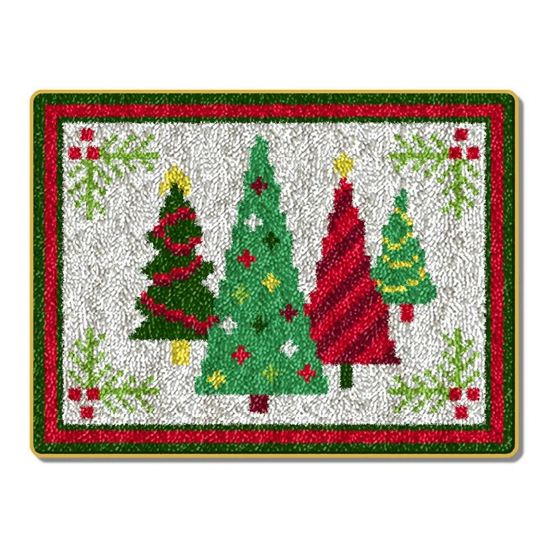 

Набор крючков с защелкой, наборы пряжи для вязания «сделай сам», 20X14 дюймов, рождественские аксессуары для рукоделия для детей, взрослых и на...