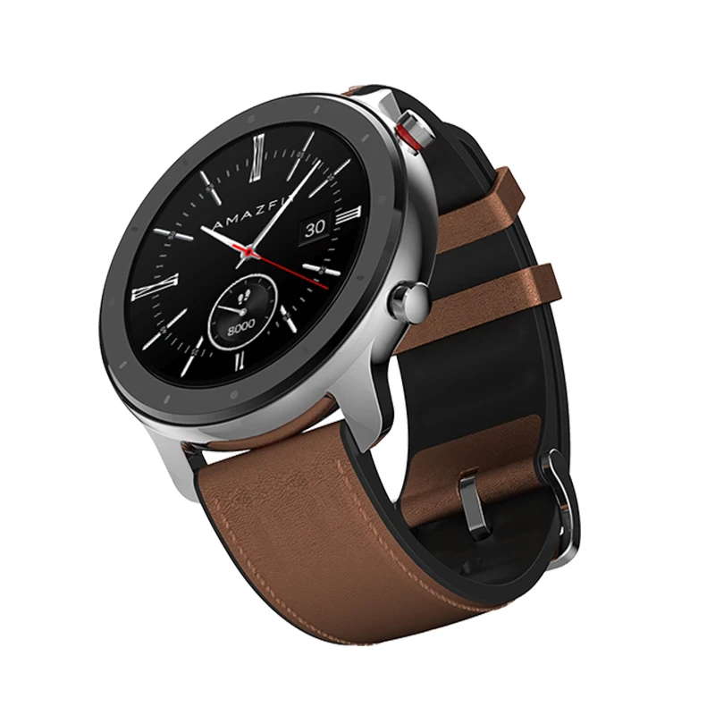 Оригинальные Смарт-часы Amazfit GTR 47 мм 5ATM водонепроницаемые спортивные 24 дня