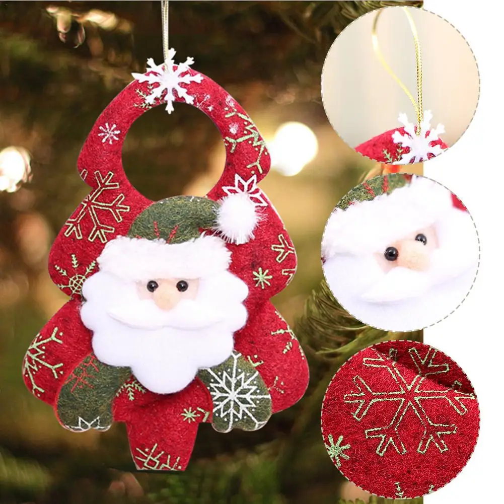 2020 рождественские украшения куклы Рождественская елка висячие подарки