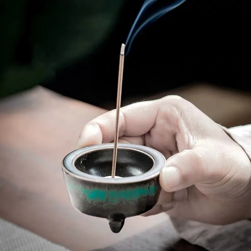 Керамическая курильница креативный античный Мини-держатель для благовоний