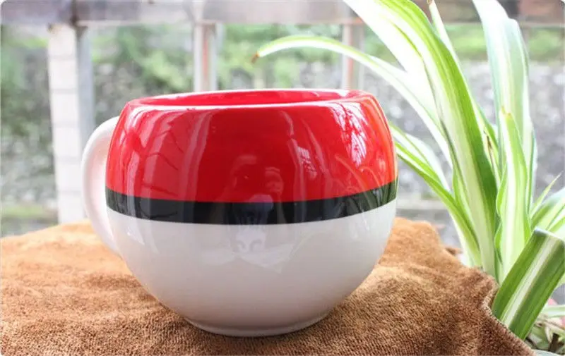Аниме мультфильм с покемоном Poke Ball 3D Figural Кружка Керамическая кофейная чашка