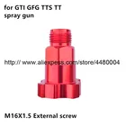 Все разъемы для пистолета-распылителя чашка-адаптер для пистолета-распылителя стыки 16x1,5 для пистолета-распылителя