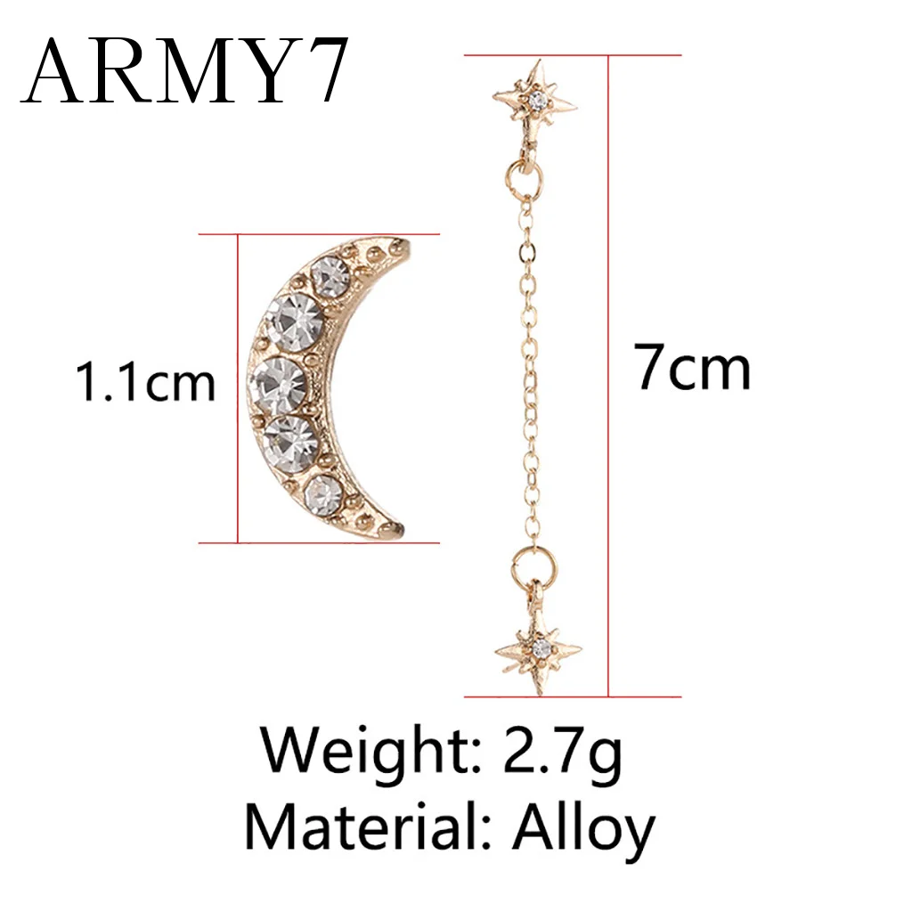 Модные Оригинальные серьги-подвески со вспышкой полые звездочки Подвесные