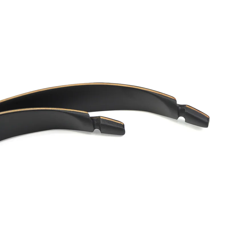 

62inch Archery 20-50lbs American Black Hunter Recurve Bow 17inch Bow Riser Imported Composite Maple Chips For Shooting Hunting