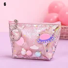 Милые, Мультяшные, прозрачные для монет карандашей чехол для офиса школы дорожные принадлежности для макияжа, сумка, Одежда высшего качества косметическая сумка Bolsos дл