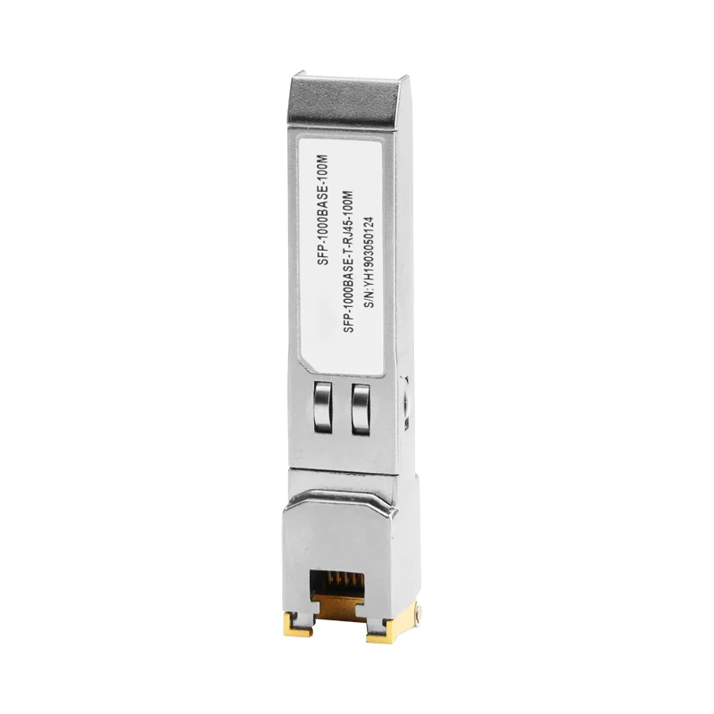 

RJ45 10G Copper SFP Transceiver Module 10GBase-Tx Ethernet Gpon Olt Fiber Optic FTTH Compatible with Cisco/Mikrotik Switch 30m