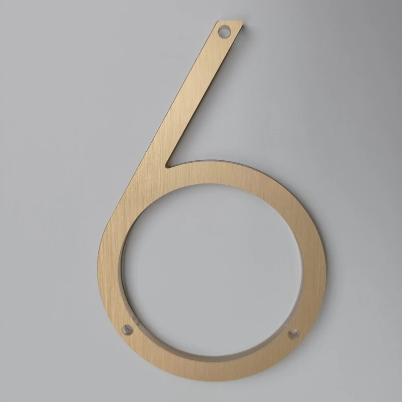 6 дюймов акриловый прозрачный кристалл современная поверхность Алюминий: