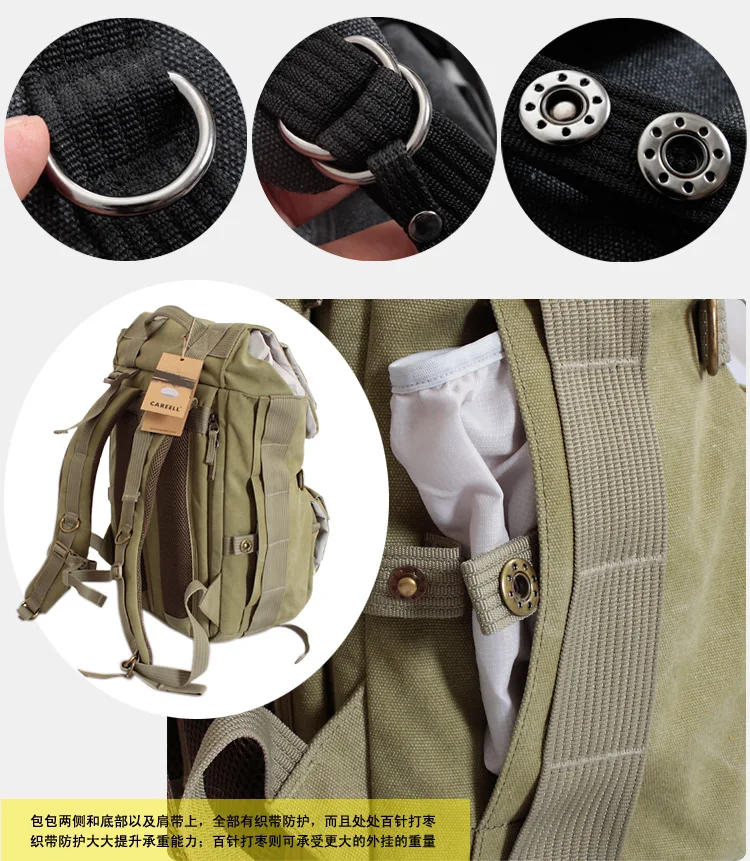 Waterproof Camera Backpack National Lowepro Fits 15 inch Laptop Geographic Canvas SLR Bags Rain Cover for Canon Nikon Sony a6000