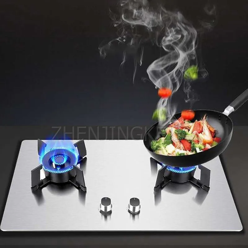 

Flip Gas Stoves Embedded Liquefied Gas Natural Gas Home Desktop Environmental Protection Energy Saving Fierce Fire Dual Stove