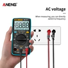 ANENG AN8001 мультиметр мультиметры цифровой тестер авто цифровые напряжения мультимерт транзисторов вольтметр транзистор мультимер multimeter esr метр тик ток meter конденсаторов мультиметор мултиметр мультиaтестер