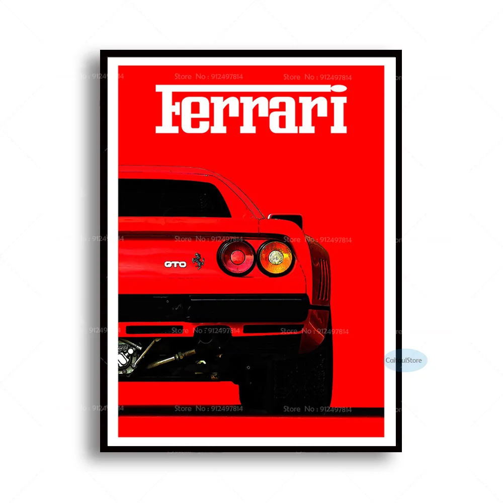 Современная Картина на холсте с изображением гоночного автомобиля Mclaren Grand Prix