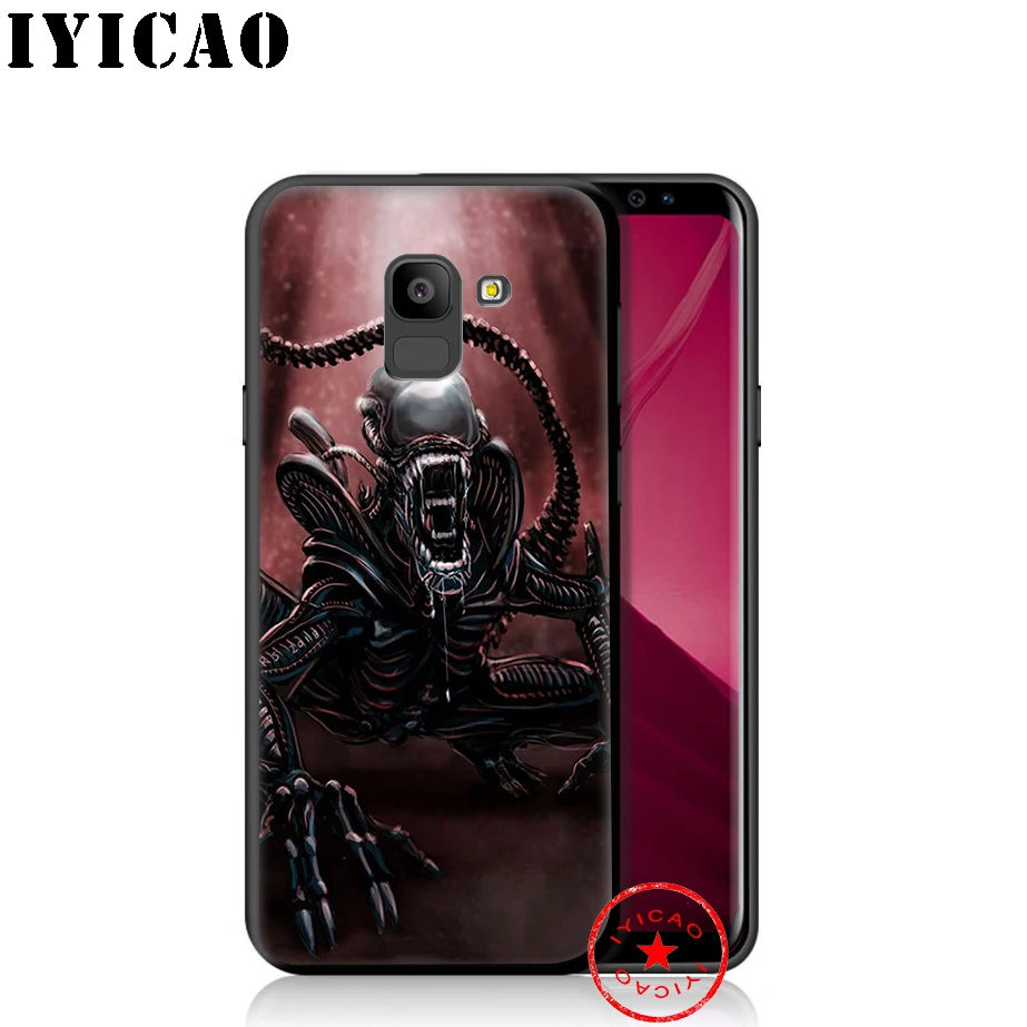 IYICAO Чужой против Хищника мягкий чехол для телефона samsung Galaxy A50 A70 A60 A40 A30 A20 A10 M40 M30 M20