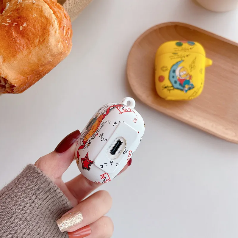 

Cartoon Astronaut Headset case For Edifier LolliPods Bluetooth Earphones case Silicone Protection Case for Edifier tws200