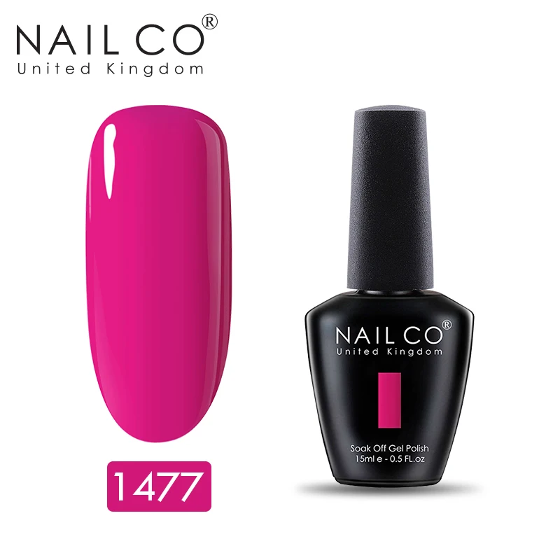 1477 NAILCO УФ светодиодный Гель-лак для ногтей smalto Полупостоянный unghie живопись гель лак Manicura permanente замочить от ногтей Гель-лак художественный - Цвет: 1477