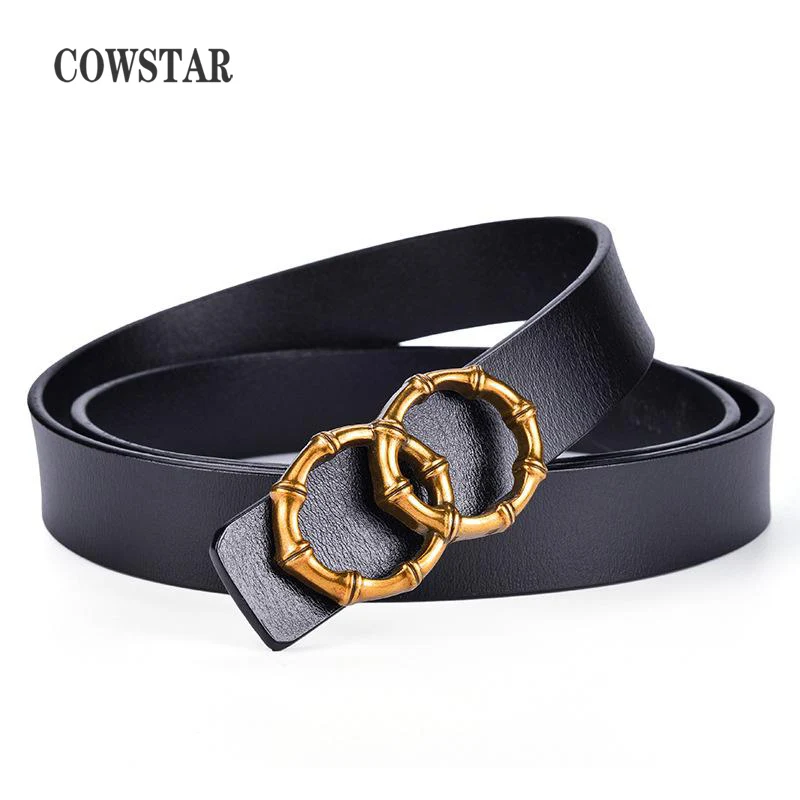 Новые дизайнерские модные тонкие ремни из натуральной кожи для женщин роскошный