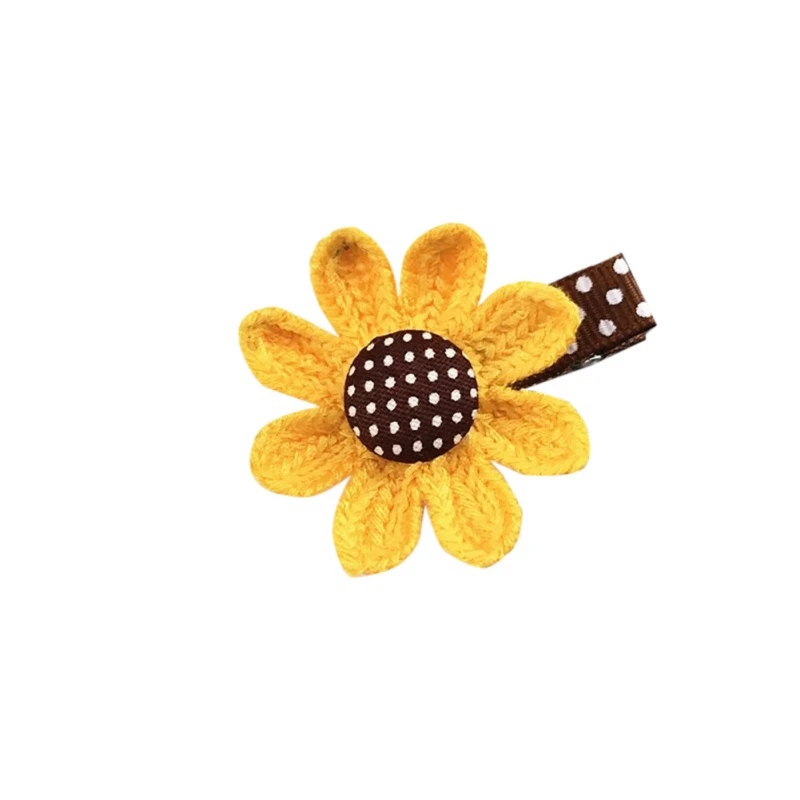 Цветочные Шпильки заколки для волос принцесса Головные уборы Детские эластичные