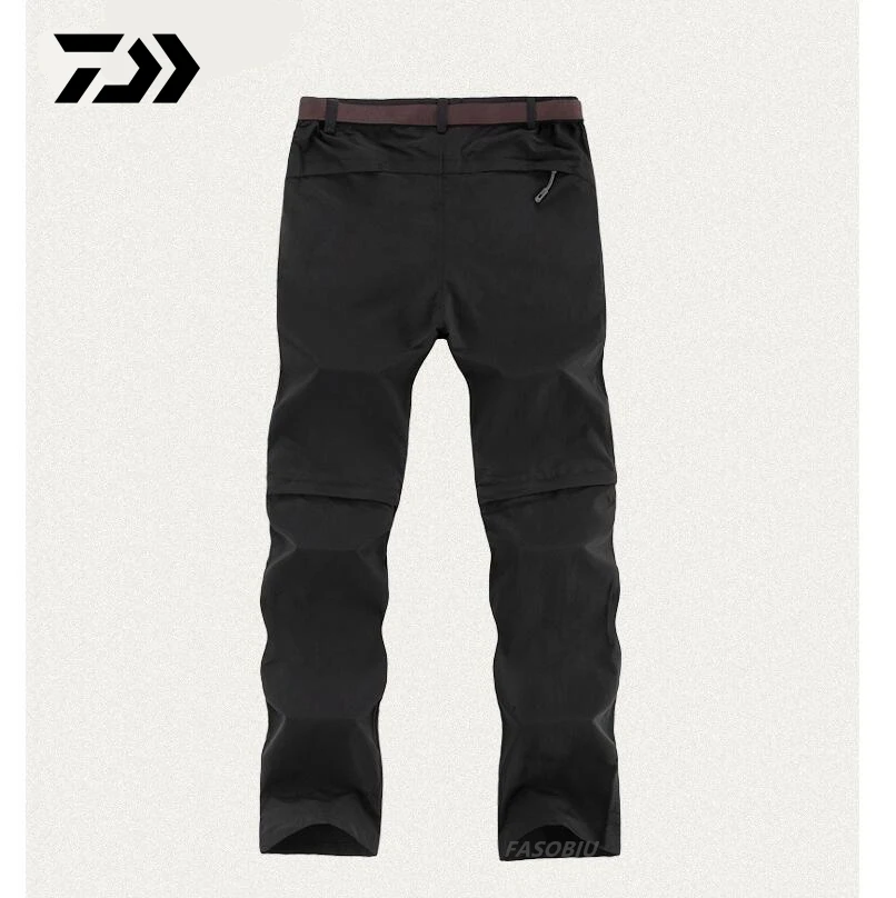 

Daiwa Men's Outdoor Sports Fishing Quick Drying Pants Two Detachable Breathable Summer Thin Fishing Mountaineering Pants