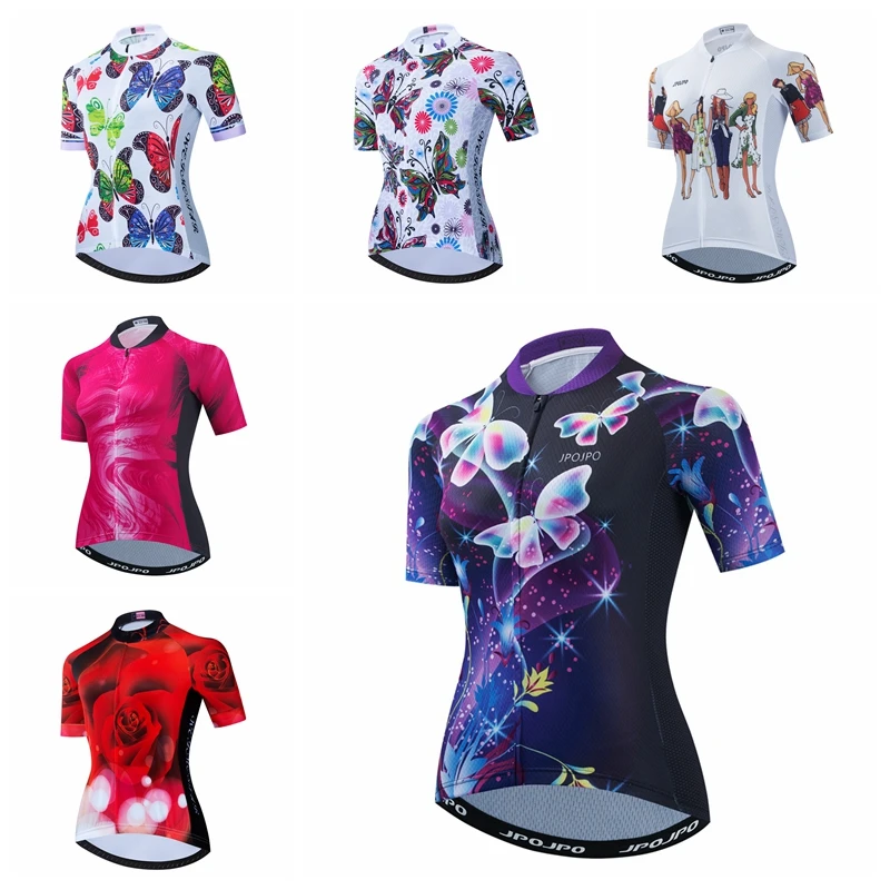 

Women Cycling Jersey Summer Short Sleeve MTB Cycling Shirts Top Ropa Ciclismo Outdoor Cycle Clothing Maillot Bicycle Clothing