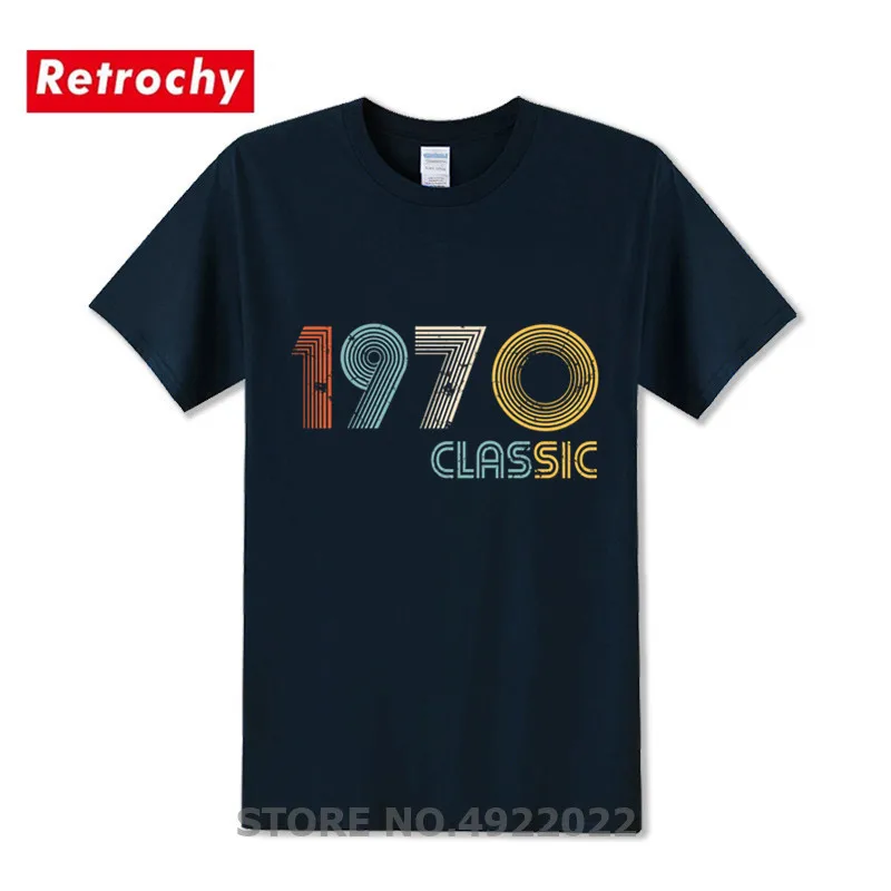 Футболка мужская повседневная в стиле ретро Классическая рубашка на день