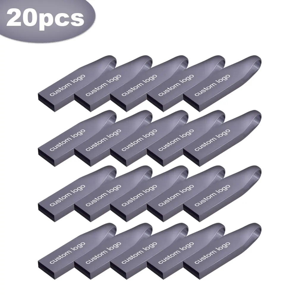 

20pcs/lot New Usb Flash Drive 64GB 128GB Waterproof Super USB 2.0 pendrive 32GB 16GB 8GB 4GB u disk memoria cel usb stick