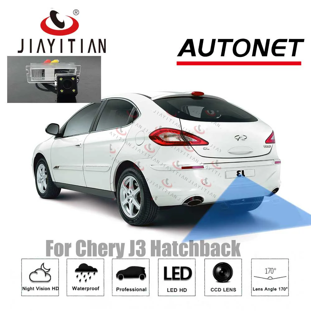 Камера заднего вида JIAYITIAN для Chery J3 Sedan Hatchback 2010 ~ 2015 CCD/ночное видение/резервная
