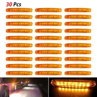 30x amber 9 smd led truck lights led side car truck bus marker light waterproof