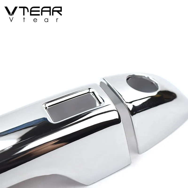 Vtear Джили Атлас Дверная ручка Крышка наружная дверная чаша хромированная Накладка для стайлинга внешние