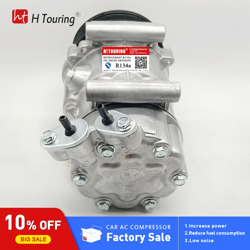 Для Sanden sd6v12 компрессор для MINI CLUBMAN R55 R56 R57 Cooper D S SD 2758433 6942501 64529223392 1457F|Установки