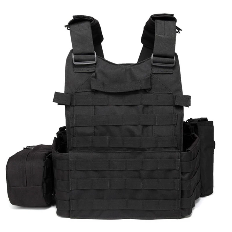 

6094 Tactical Molle Vest Military Special Forces Army Outdoor Vest Training CS Combination Vest Hunting Airsoft Body Armor