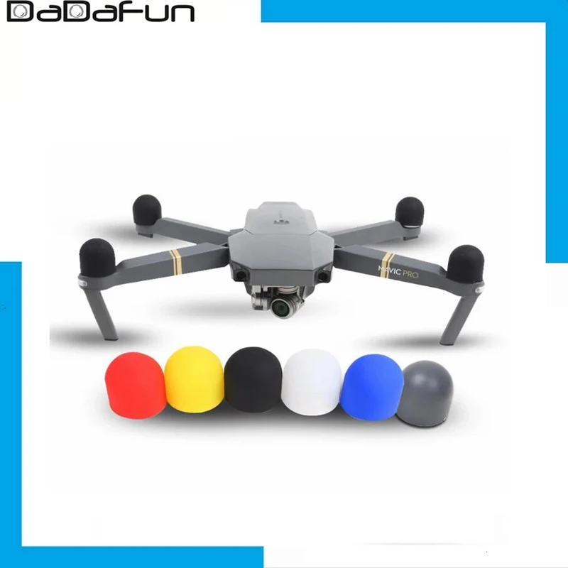 4 шт./компл. силиконовые Двигатель Защитная крышка двигателя протектор для DJI MAVIC