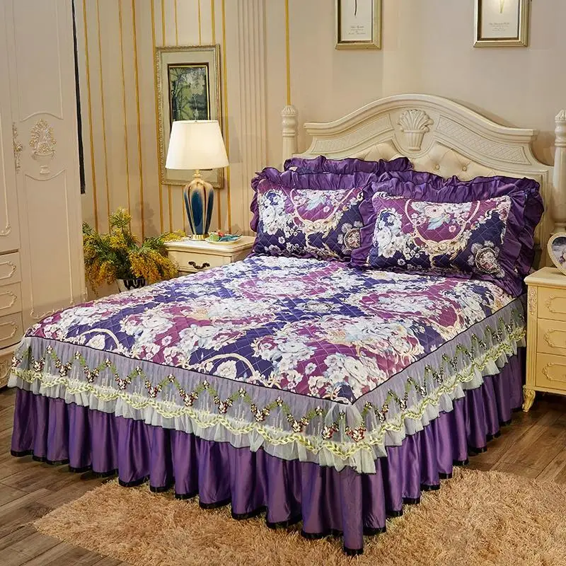 Роскошный шелковый Комплект постельного белья в пасторальном стиле 42 дюйма