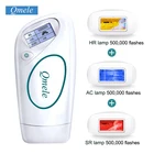 Лазерный эпилятор Qmele IPL, 1500000 вспышек, портативная сменная лампа, перманентное удаление волос, электрический депилятор для лица и тела