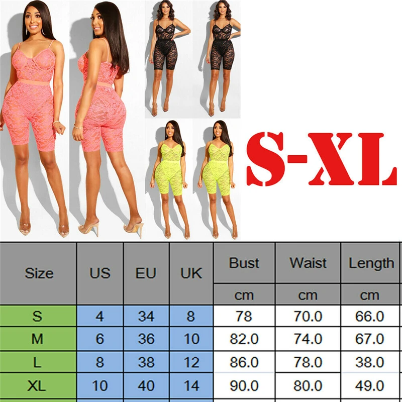 

2019 New Sexy Women Lace Short Sleeve Solid Hollow Out Bodycon Jumpsuit Playsuit Clubwear