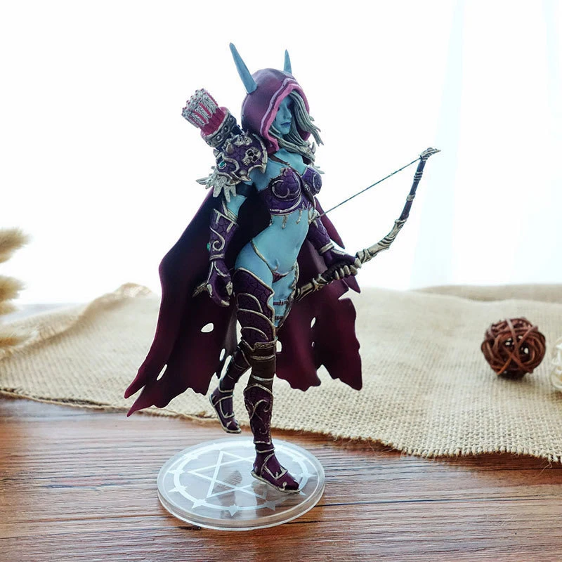 

14cm Darkness Ranger Lady Sylvanas Windrunner Figure Toys PVC Action Figure Collection Model Toy Birthday Gifts