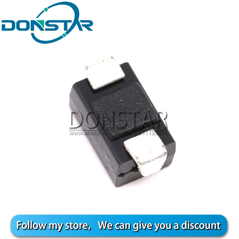 100pcs SS26 SR260 SMA DO-214AC 2A 60V диоды Schottky | Электронные компоненты и принадлежности
