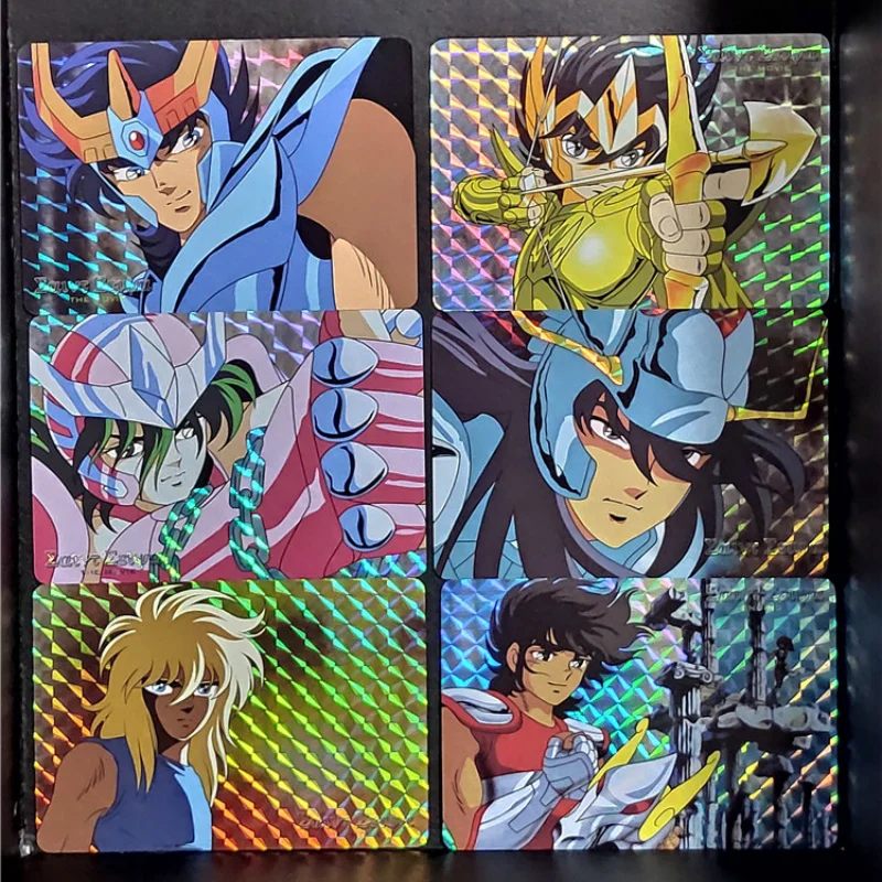 6 шт./компл. Saint Seiya Repaint самодельные игрушки Hyoga хобби коллекционные предметы