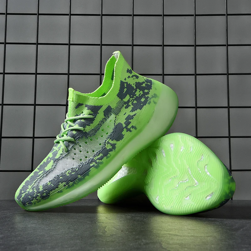 Кроссовки Для мужчин Демисезонный мужской обуви Хорошо пропускающая воздух