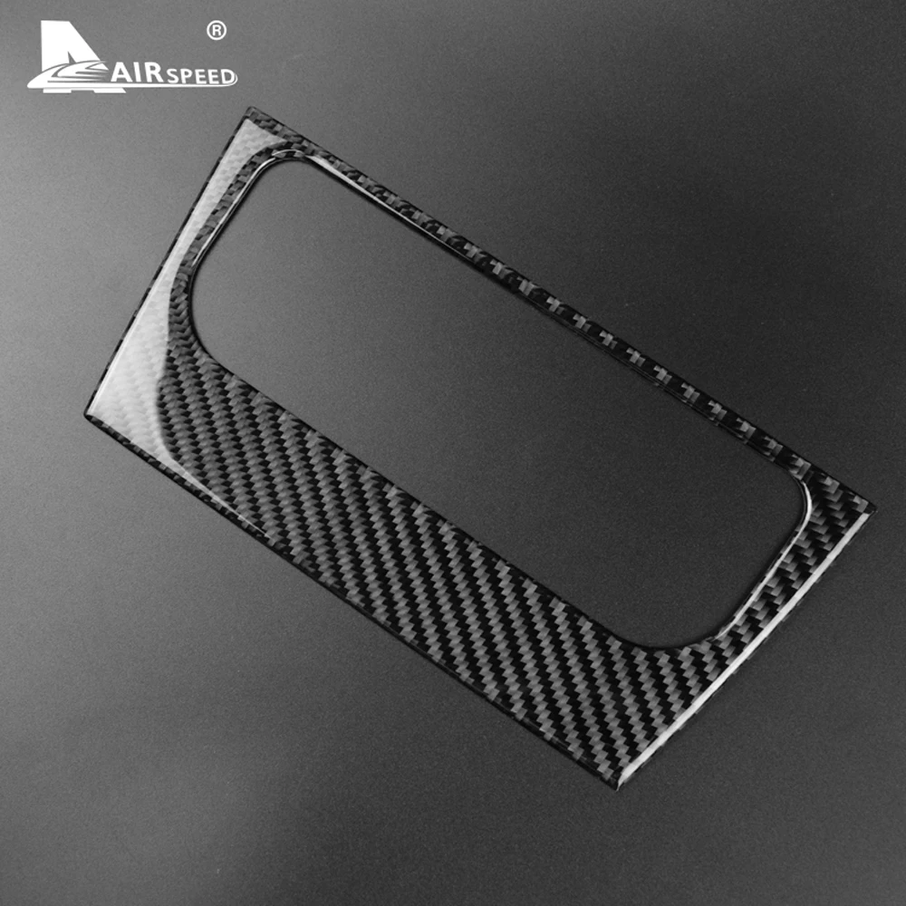 AIRSPEED for Volkswagen VW Golf 6 GTI R 2008-2013 Accessories Carbon Fiber Sticker Car Central Control Panel Frame Interior Trim |
