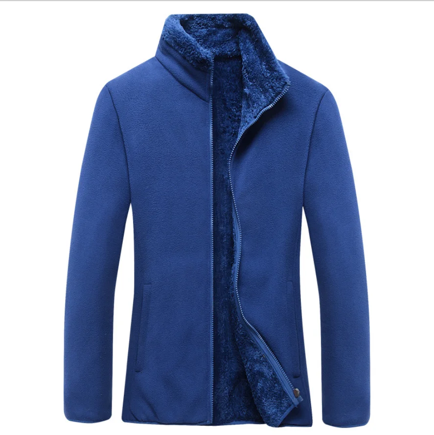 Толстая флисовая куртка для женщин на осень и зиму уличное флисовое теплое